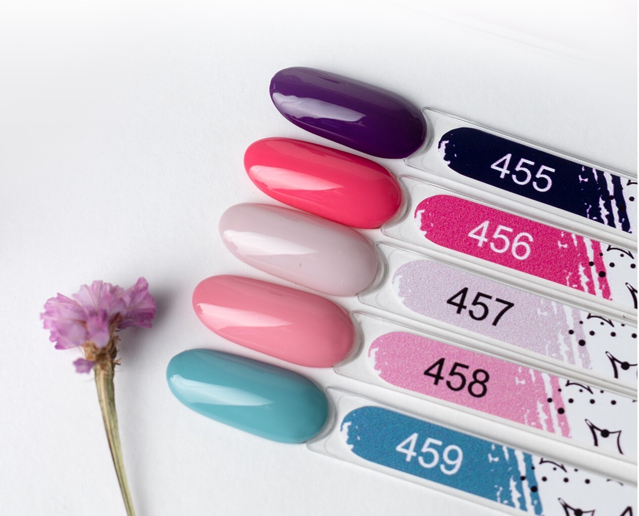 Gel polish ALBI 455-459