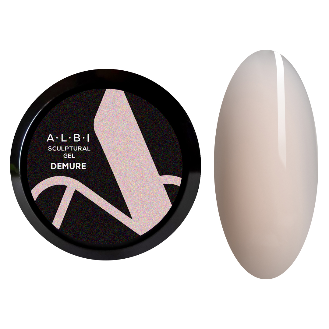 Sculptural gel ALBI DEMURE