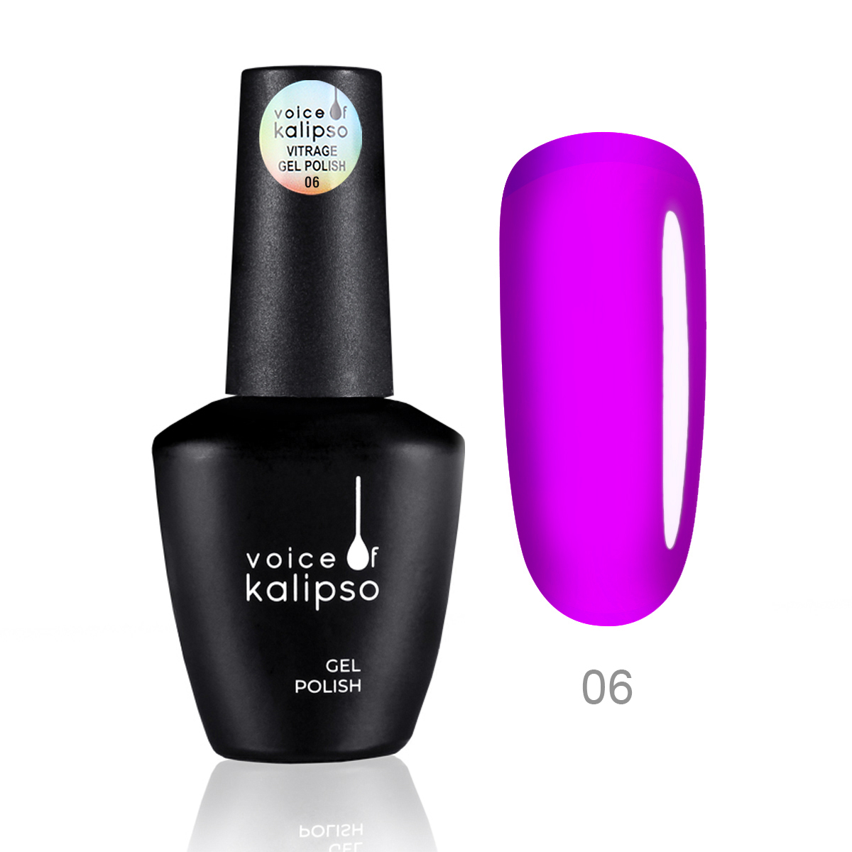 GELʹ-LAK VOICE OF KALIPSO VITRAGE 06, 10 ML