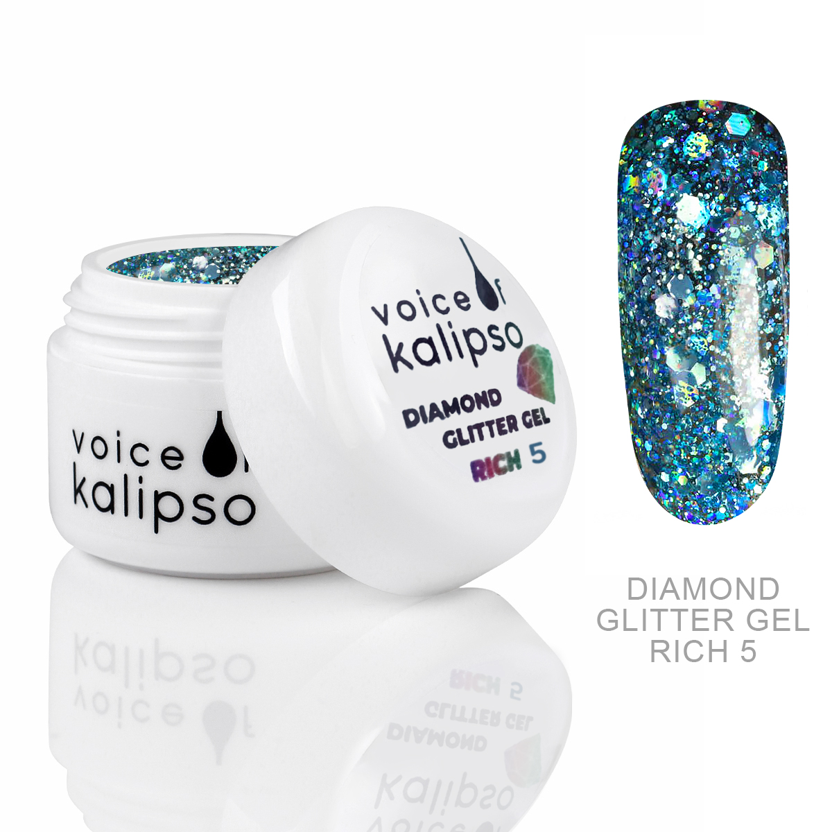 gLITTER-jelʹ diamond Simli Jel RICH 5 VOICE OF KADudakO