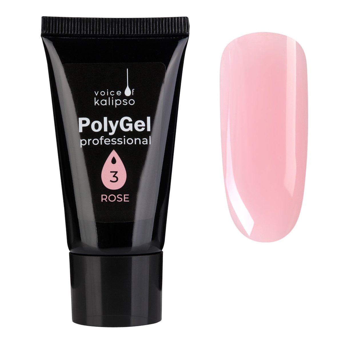 Poligelʹ rozovyy naturalʹnyy ROSE No.3, 15 ml
