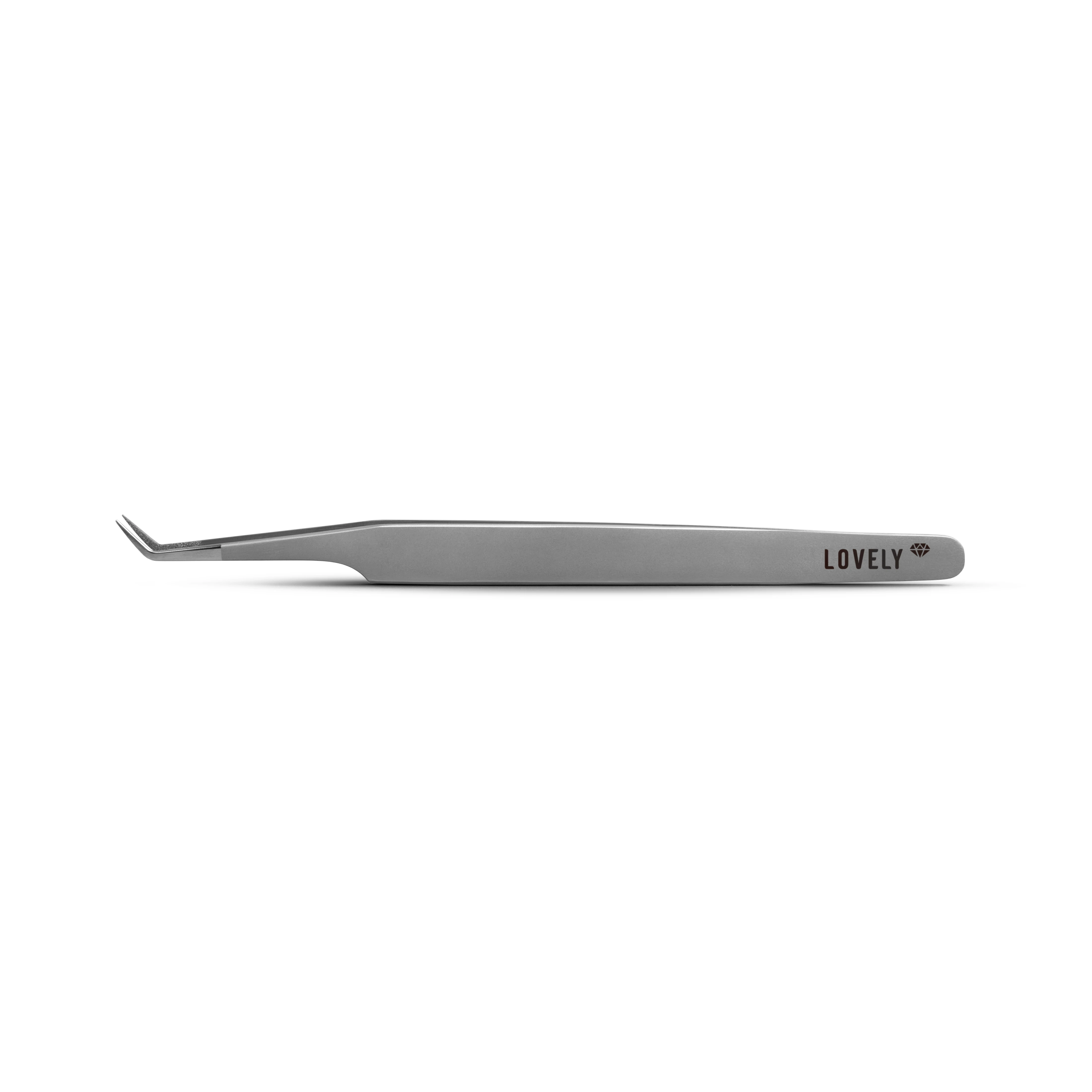 Kirpik uzatma cımbızı resnits Lovely, seri Diamond, tip L 7 mm (İndirimli)