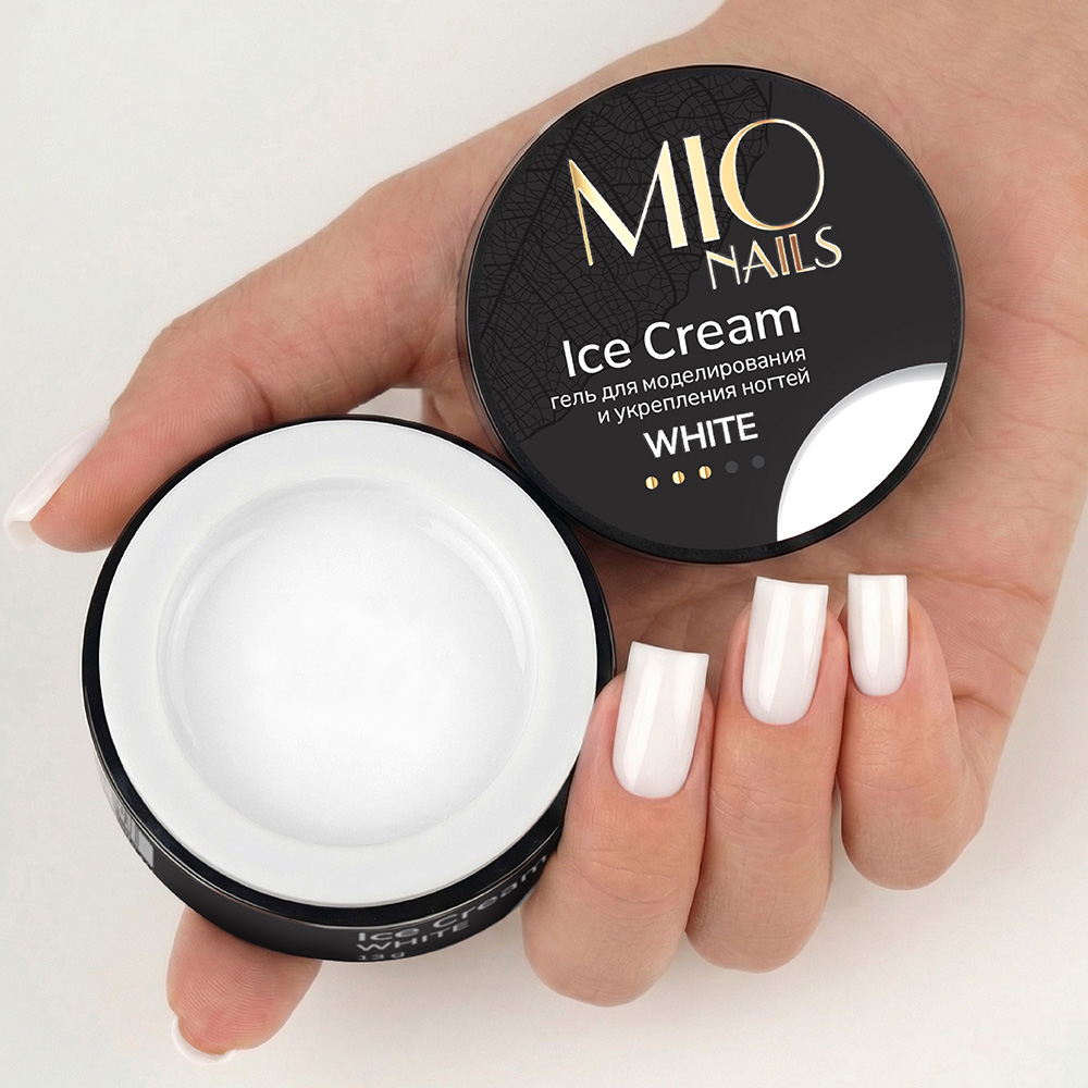 Gelʹ Ice Cream Gel - WHITE - 13 g